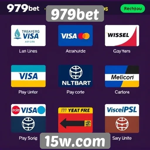 Métodos de pagamento aceitos na 979bet